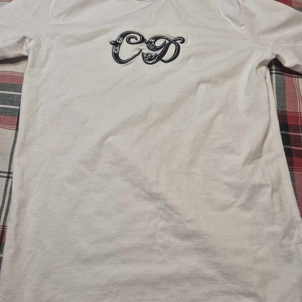 Dior White Short Sleeve Tee